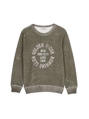 Golden Goose Crewneck Sweatshirt With Print