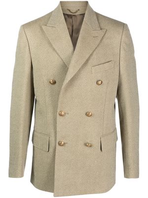 Golden Goose Dave double-breasted blazer - Green