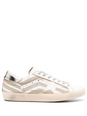 Golden Goose graphic-print low-top sneakers - White