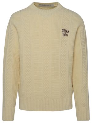 Golden Goose Ivory Virgin Wool Sweater