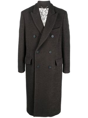 Golden Goose Journey double-breasted coat - Grey