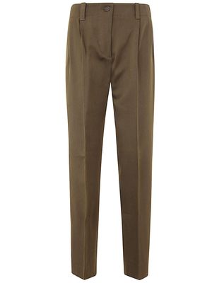 Golden Goose Journey W`s Pant Tapered High Waisted Blend Virgin Wool Twill