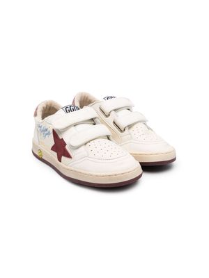Golden Goose Kids Ball Star leather sneakers - Neutrals