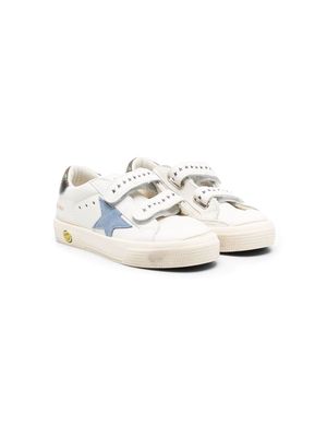 Golden Goose Kids Old School Young touch-strap sneakers - White