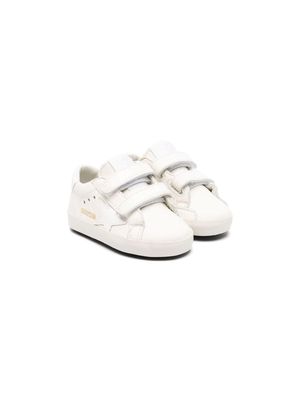 Golden Goose Kids School leather sneakers - Neutrals