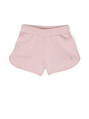 Golden Goose Kids star-print detail shorts - Pink