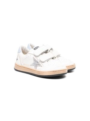 Golden Goose Kids Star touch-strap sneakers - White