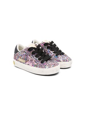 Golden Goose Kids Super Star glitter-detailing sneakers - Pink