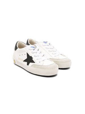 Golden Goose Kids Super Star leather sneakers - White
