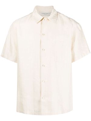 Golden Goose logo-print short-sleeved shirt - Neutrals