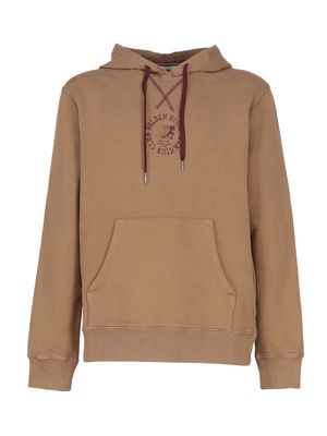 Golden Goose Logo Printed Drawstring Hoodie