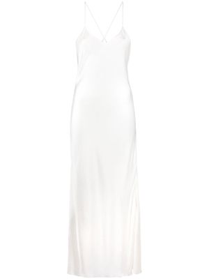 Golden Goose long slip dress - White