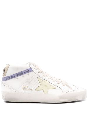 Golden Goose Mid Star hi-top sneakers - White