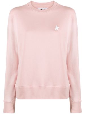 Golden Goose One Star long-sleeve sweatshirt - Pink