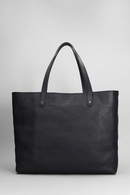 Golden Goose Pasadena Tote In Black Leather