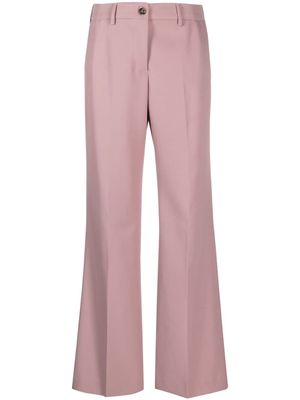Golden Goose pressed-crease straight-leg trousers - Pink