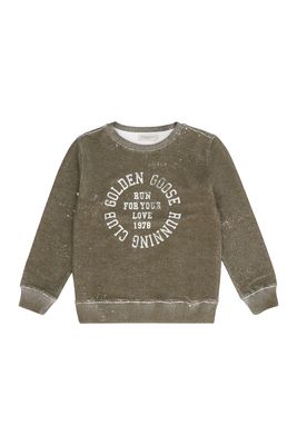 Golden Goose Printed Cotton Sweatshirt