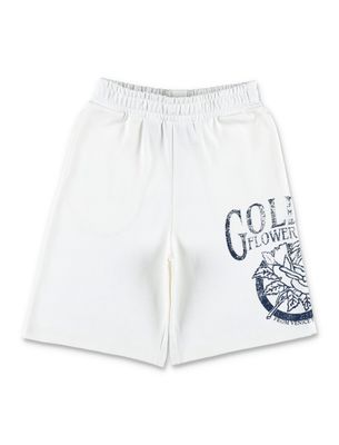 Golden Goose Printed Sweat-shorts