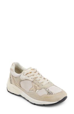 Golden Goose Running Dad Sneaker in Cream/Beige