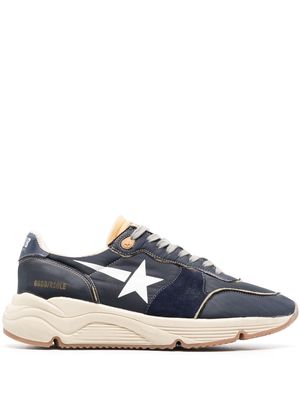 Golden Goose Running Sole leather sneakers - Blue