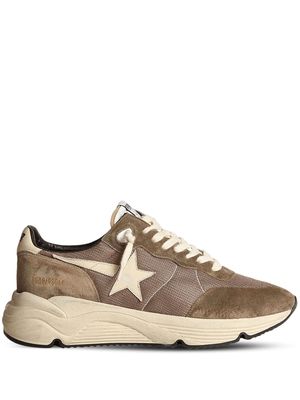 Golden Goose Running Sole panelled sneakers - Brown