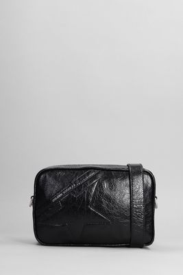 Golden Goose Shoulder Bag In Black Leather