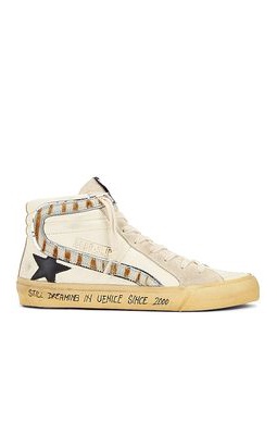 Golden Goose Slide Sneaker in Cream
