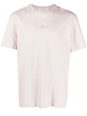 Golden Goose slogan-print short-sleeved T-shirt - Pink
