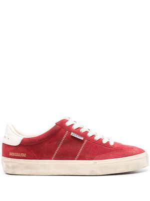 Golden Goose Soul-Star suede sneakers - Red