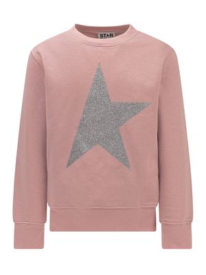 Golden Goose Star Patch Crewneck Sweatshirt