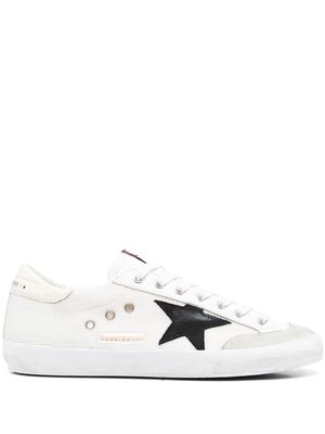 Golden Goose star-patch sneakers - White