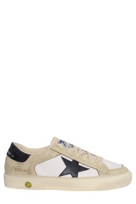 Golden Goose Stardan Star Patch Distressed Sneakers