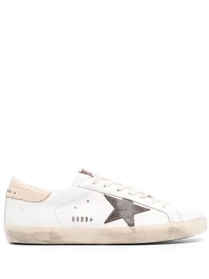 Golden Goose Super-star Classic leather trainers - White