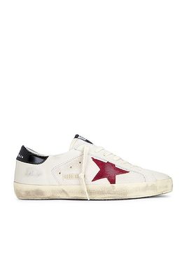 Golden Goose Super Star Leather Star in White