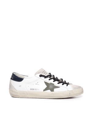 Golden Goose Super-star Sneakers With A Worn Effect