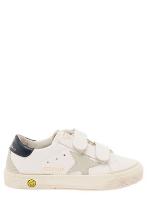 Golden Goose superstar White Low Top Sneakers With Star Patch In Leather Boy