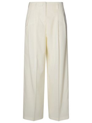 Golden Goose White Virgin Wool Blend Trousers