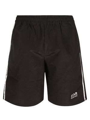 Golden Goose Wide Leg Sports Shorts