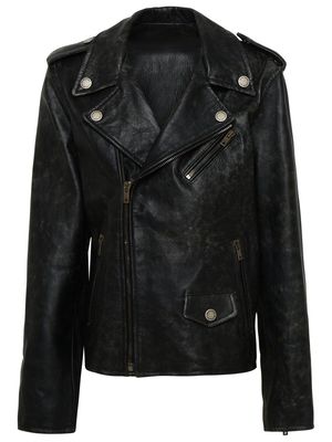 Golden Goose Zipped Biker Jacket