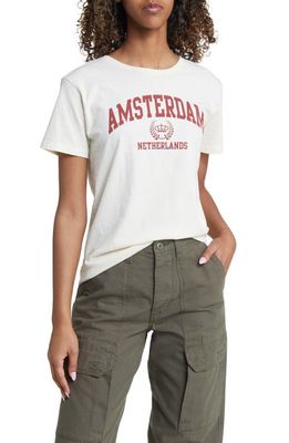 GOLDEN HOUR Amsterdam Cotton Graphic T-Shirt in Washed Solitary Star