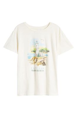 GOLDEN HOUR Cape Cod Graphic Tee in White