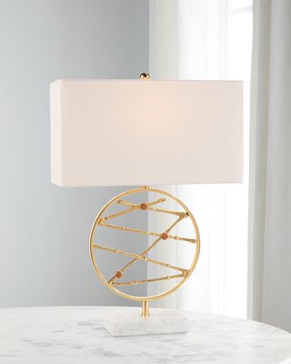 Golden Jasper Table Lamp