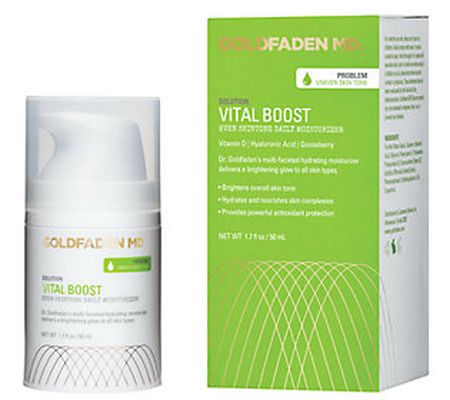 GOLDFADEN MD Vital Boost Even Skintone Daily Mo isturizer