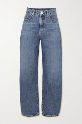 GOLDSIGN - The Bell High-rise Wide-leg Jeans - Blue