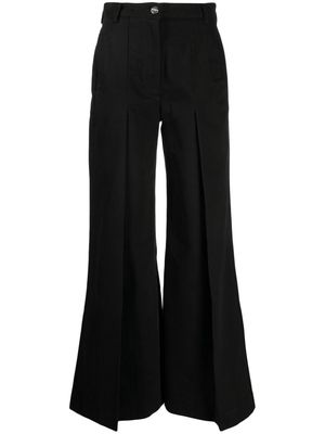 GOLDSIGN The Clean wide-leg trousers - Black