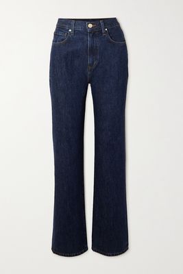 GOLDSIGN - The Martin High-rise Straight-leg Jeans - Blue