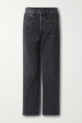 GOLDSIGN - The Myra High-rise Straight-leg Organic Jeans - Black