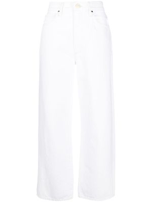GOLDSIGN wide-cut leg jeans - White