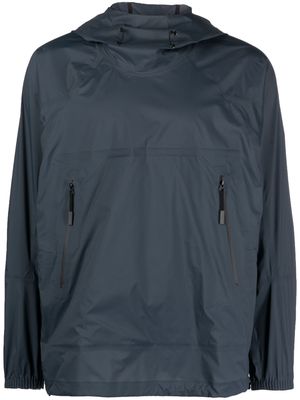 Goldwin 0 packable lightweight hooded jacket - Blue