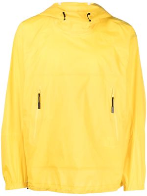 Goldwin 0 packable lightweight hooded jacket - Yellow